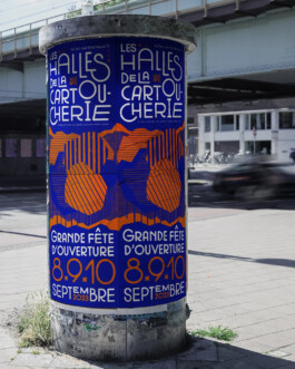 Duo d'affiches Halles de la Cartoucherie 