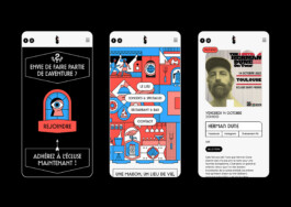Site mobile de l'Écluse Saint-Pierre. studio de design Pépite