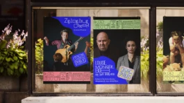 Affiches de théâtre utilisant le système de grille et la typographie expressive du Fil à Plomb.