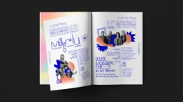 Design éditorial spécifique pour la programmation jeunesse, mêlant accessibilité et dynamisme visuel.