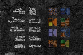 Déclinaisons du logotype Toulouse Halles de la Cartoucherie 