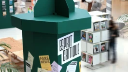 Zoom scénographie exposition Pavillon Blanc 