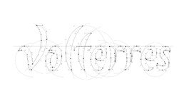Tracé du logotype de Volterres