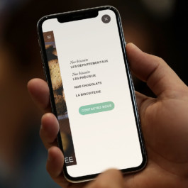 Biscuitsb refonte site web vitrine biscuiterie mobile